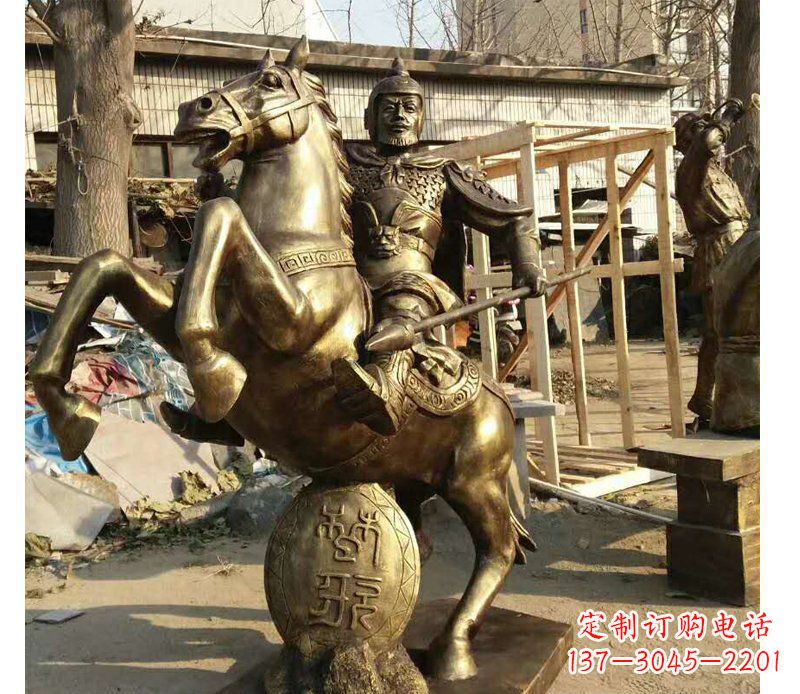 运城高雅骑马雕塑