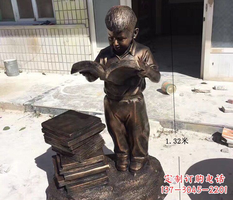 运城杰出的小孩铜雕