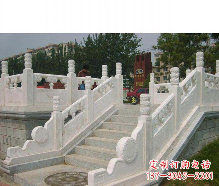 运城精美大理石栏板雕塑