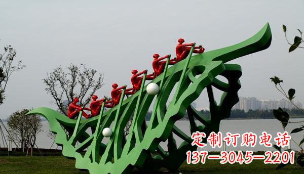 运城不锈钢树叶雕塑