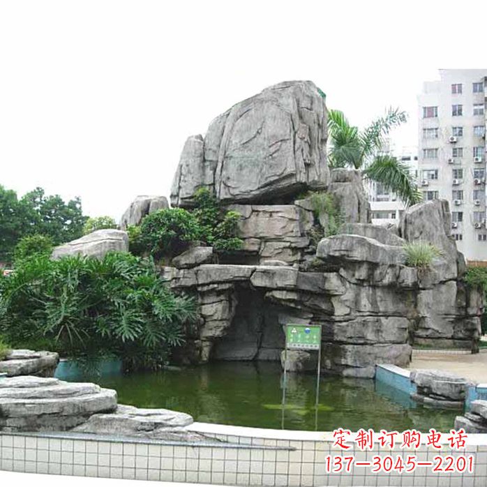 运城精美假山雕塑