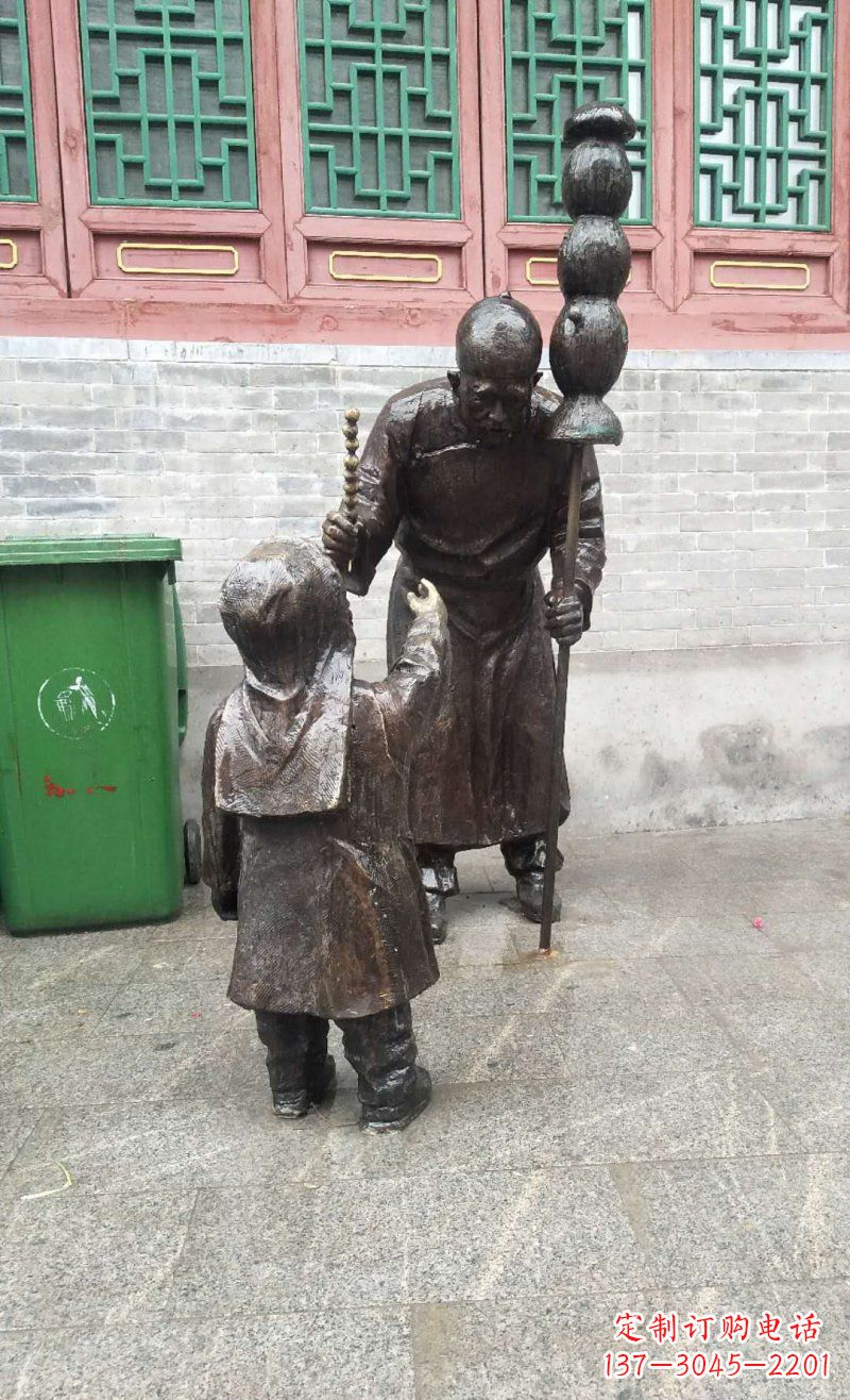 运城精美铜葫芦雕塑