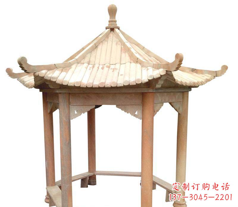 运城精美六角凉亭雕塑