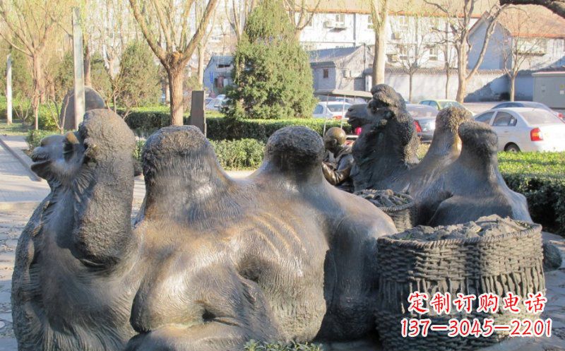 运城特大型骆驼铜雕