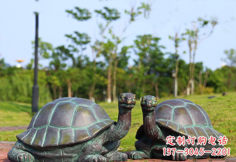 运城中领雕塑别具特色的乌龟铜雕