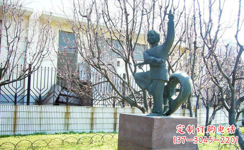 运城精致细腻的老人铜雕