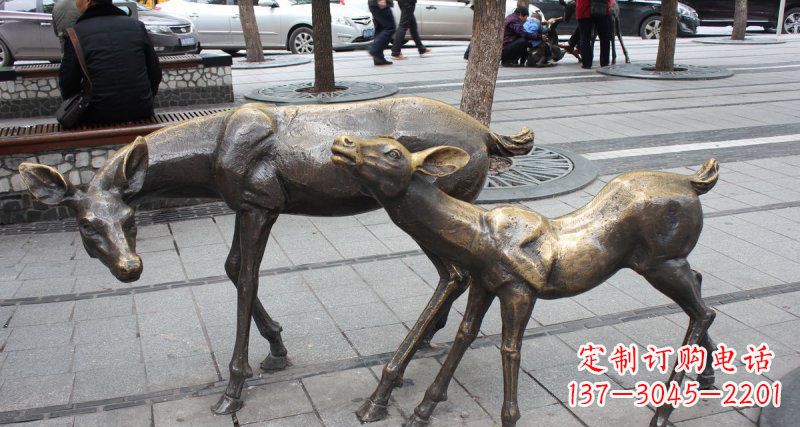 运城精美铜雕动物雕塑