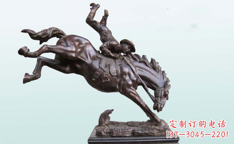 运城精致古典·真实再现马铜雕