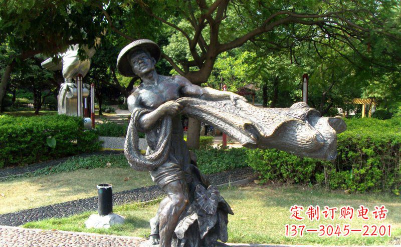 运城渔民铜雕—— 带您体验渔夫传统文化