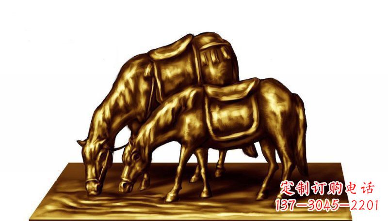 运城中领雕塑精美铜制动物雕塑