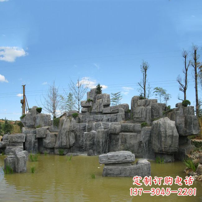运城金碧辉煌的公园雕塑