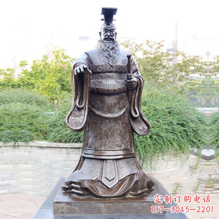 运城秦始皇雕塑,永恒的历史符号
