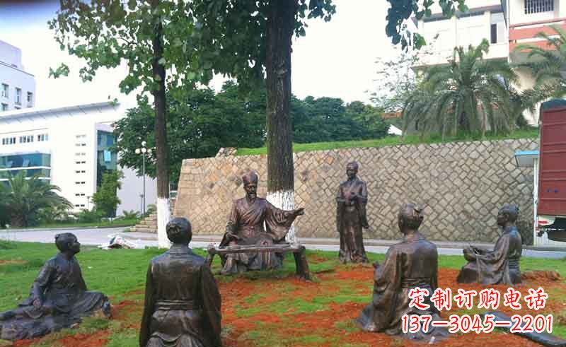 运城艺术经典朱熹铜雕雕塑