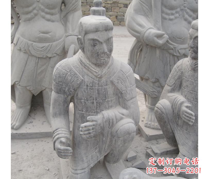 运城精致兵马俑雕塑,给您的空间一丝古代历史