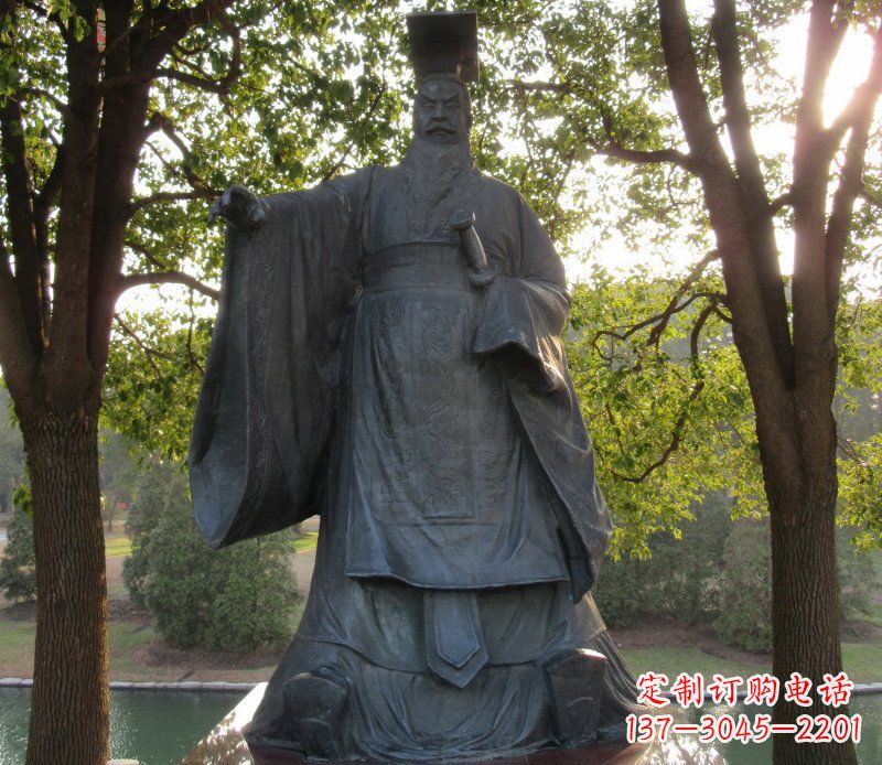 运城精美刘邦铜雕,历史悠久,每一块都是绝世精品!