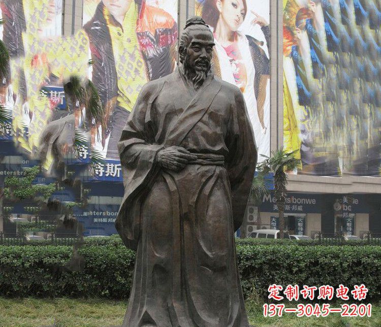 运城传承历史，激发灵感——李时珍铜雕