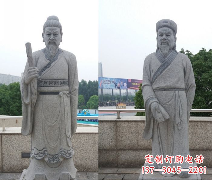 运城追随韩非、韩愈传统,精品石雕——韩愈雕塑