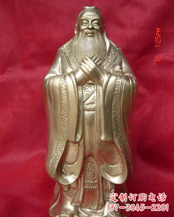 运城孔子雕塑:品质传承文明精神