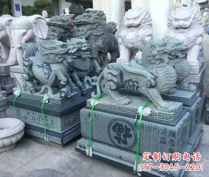 运城古典神秘貔貅雕塑