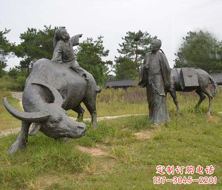 运城杜牧精品铜雕雕塑