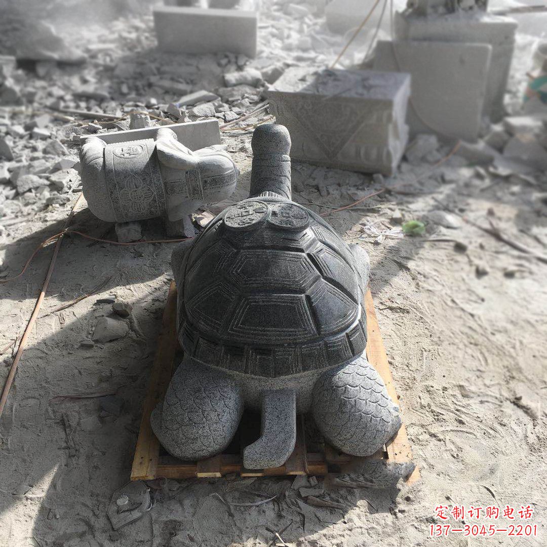 运城精致定制:古代石雕乌龟