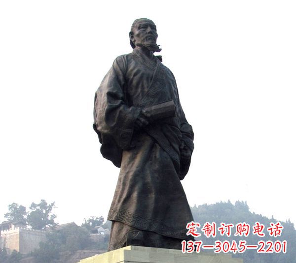 运城中领雕塑司马迁雕像,正宗传承古代文化