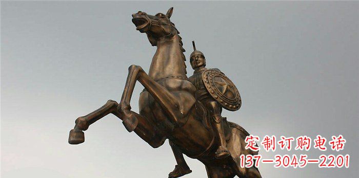运城古罗马骑马战士铜雕——令人惊叹的骑马雕塑