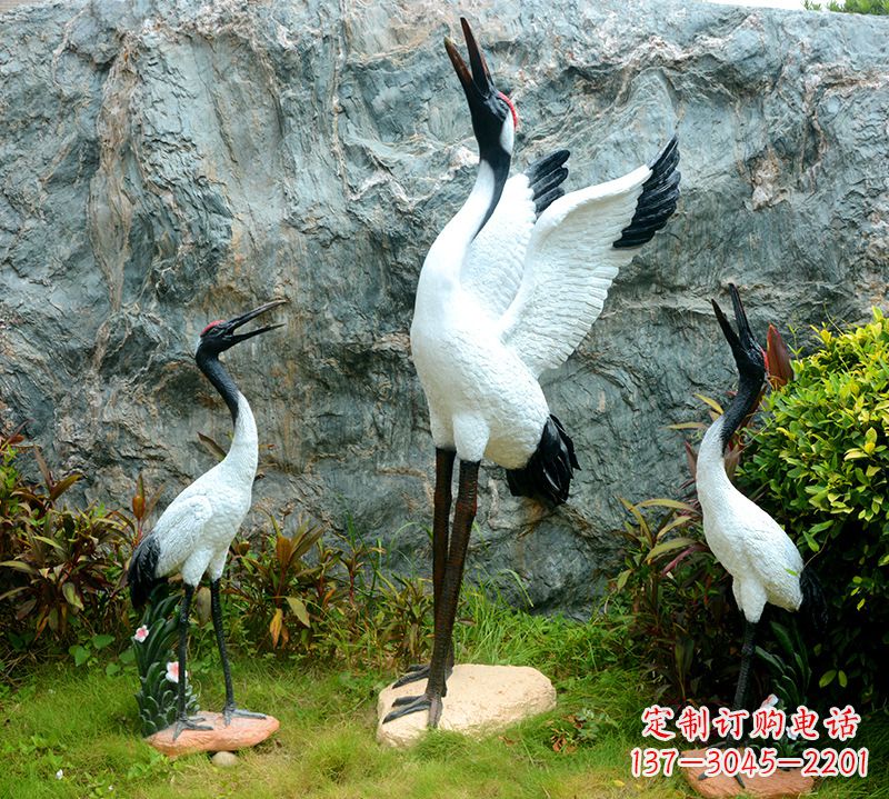 运城精致品质,故宫仙鹤雕塑