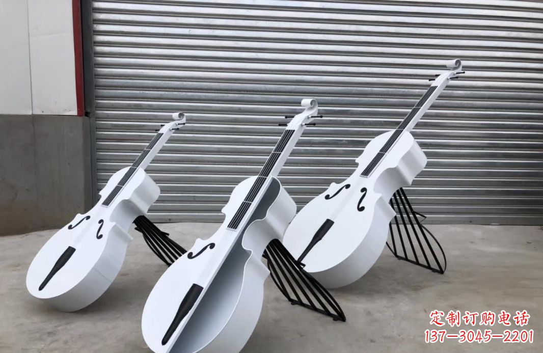 运城精美的不锈钢大提琴雕塑,让你的空间更加温馨