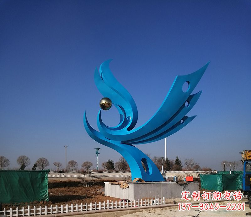 运城中领雕塑凤凰雕塑,象征着精致的品味