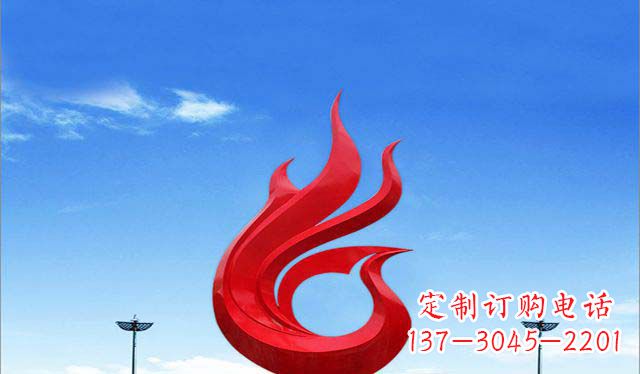 运城优雅定制,高贵不锈钢凤凰雕塑