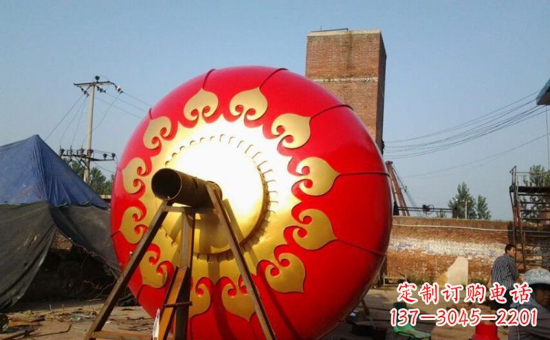 运城中领雕塑推出精美灯笼雕塑