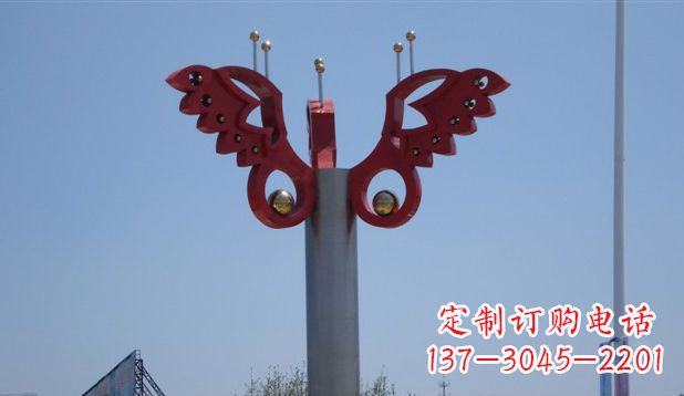 运城欣赏精美蝴蝶雕塑,感受生活的美好