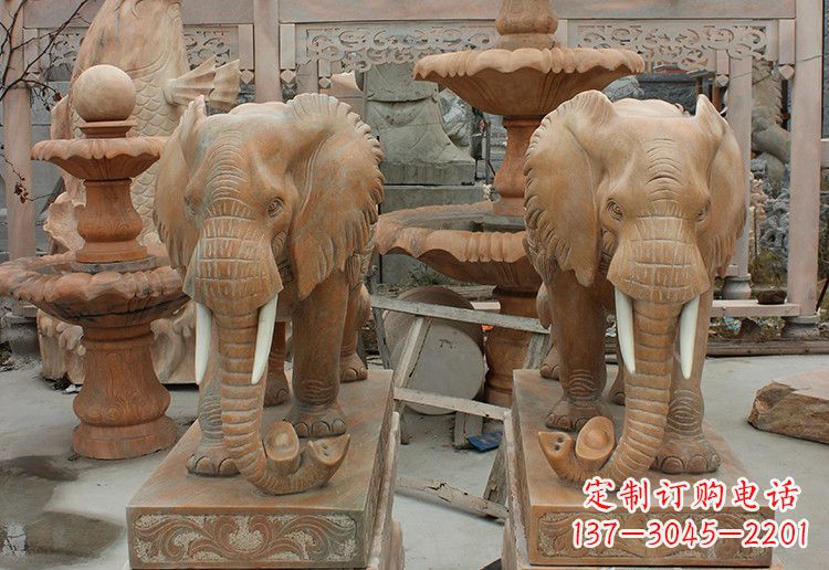 运城精美制作,经典无双的大象雕塑