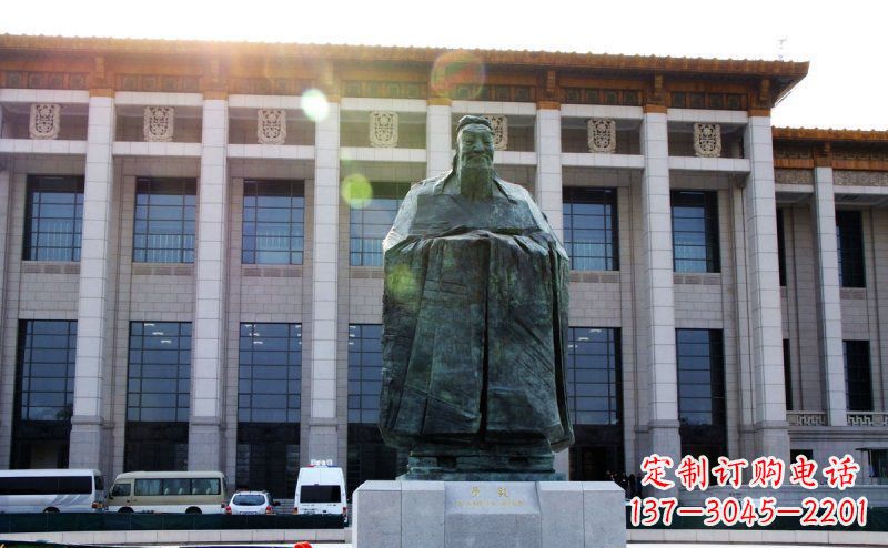 运城传承中国传统文化的孔子雕塑