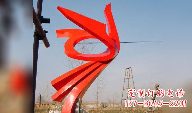 运城高贵凤凰不锈钢雕塑