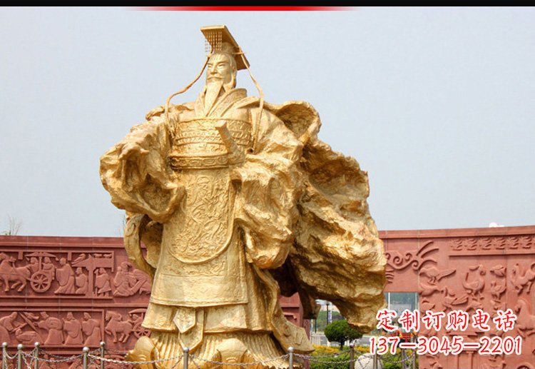 运城铜雕刘邦,一款经典历久弥新的艺术品
