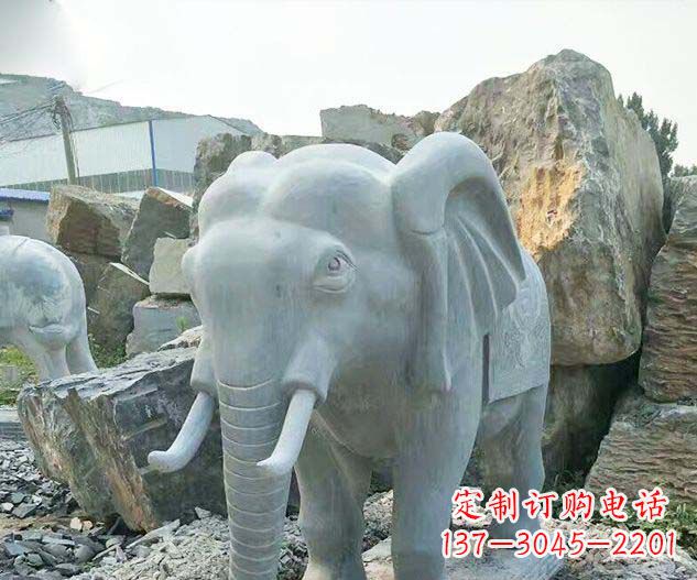 运城浓情大象雕塑,让爱更深刻