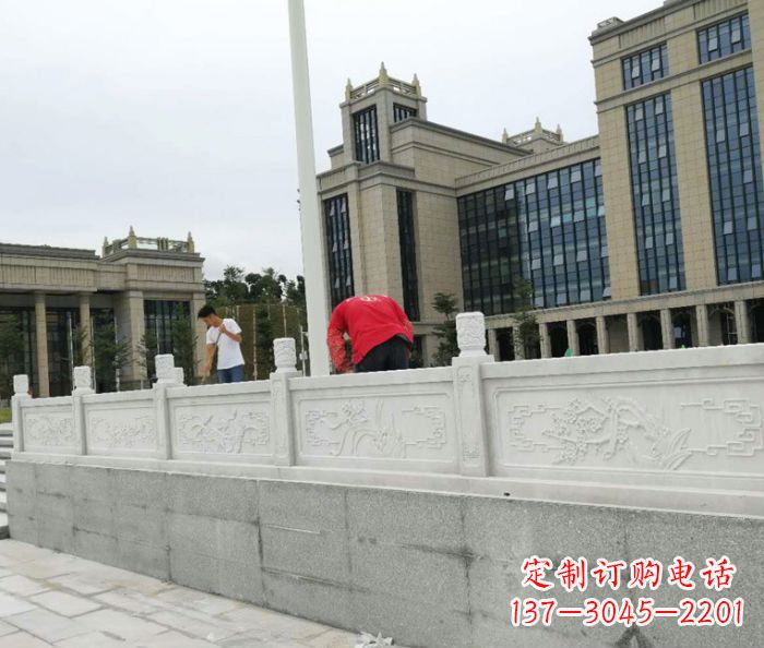 运城精美大理石栏板雕塑