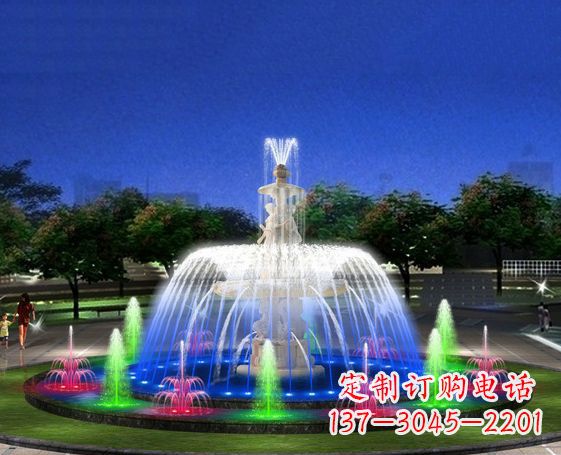 运城中领雕塑推出的魅力大型喷泉石雕,是一款特…