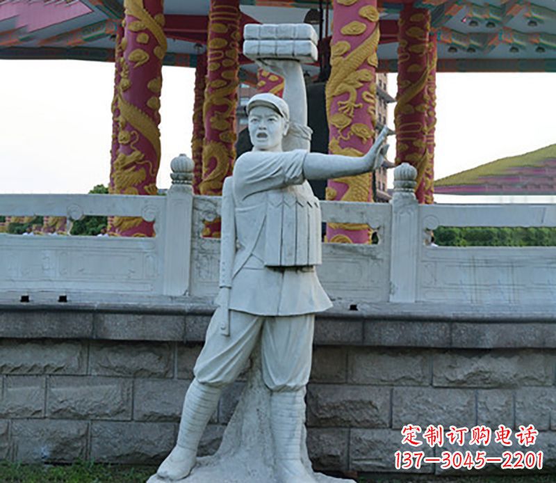 运城董存瑞石雕：一种传承精湛工艺的艺术品