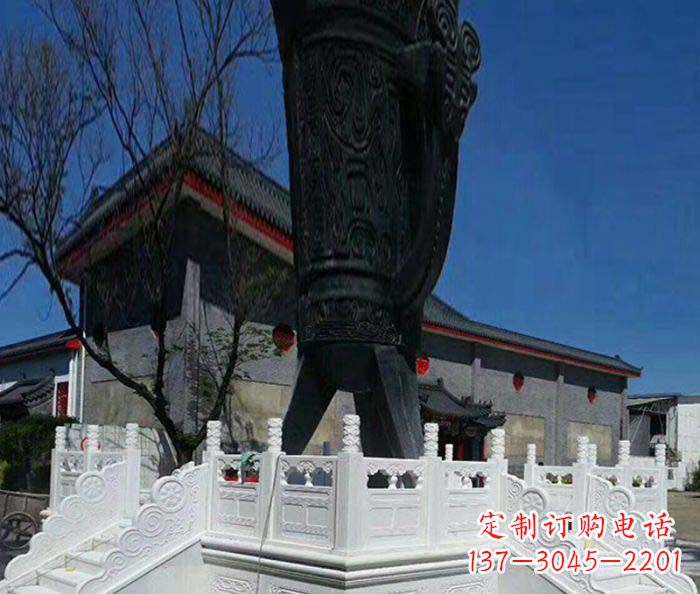 运城汉白玉升旗台石雕：高贵而典雅