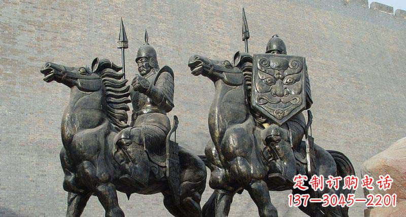 运城中领雕塑推出的将军铜雕以古代将军的形象为…