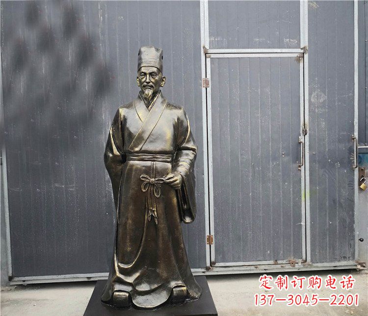 运城中领雕塑为您打造象征李时珍行医的雕塑