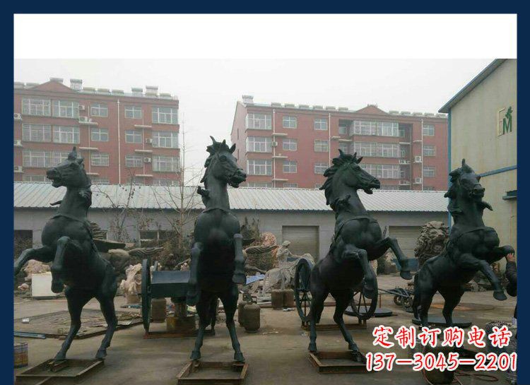 运城中领雕塑推出的优雅动物铜雕飞马,以其出色…