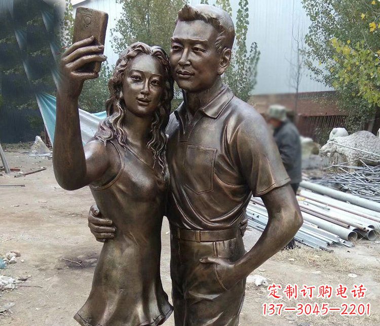运城中领雕塑:精美的情侣雕塑