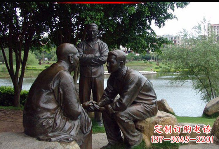 运城中领雕塑:精美老人雕塑