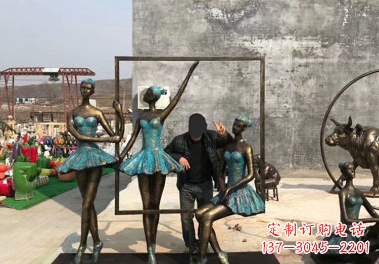 运城中领雕塑精美装饰品----现代西方美女人物雕塑