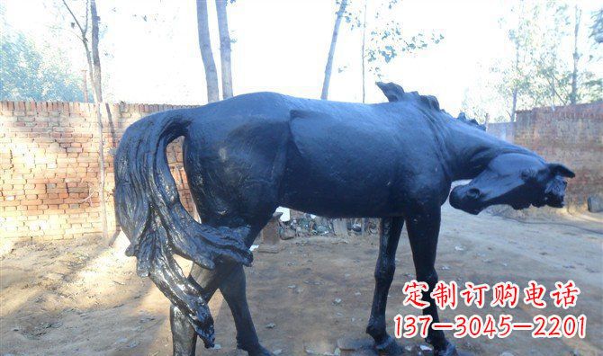 运城中领雕塑,马出奇制——铜马动物铜雕
