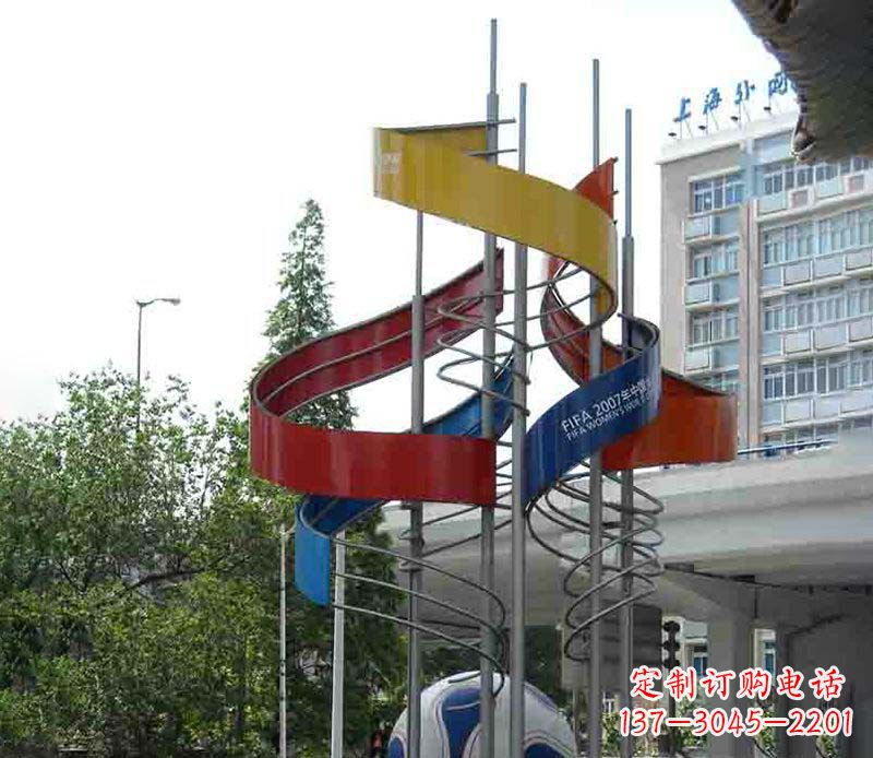 运城精美的不锈钢足球雕塑